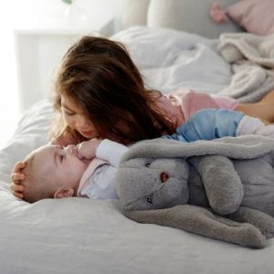 瑞典 Teddykompaniet Svea大優雅灰兔兔