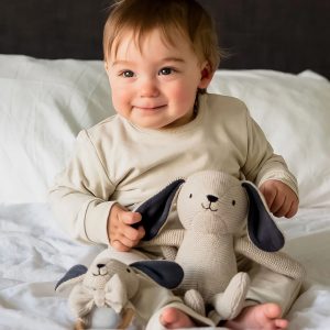 瑞典 Teddykompaniet 有機針織狗狗