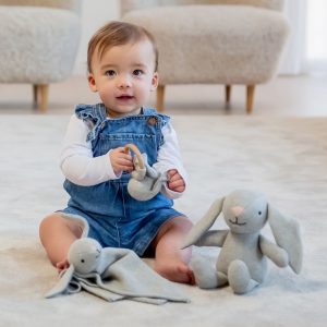 瑞典 Teddykompaniet 有機針織兔兔