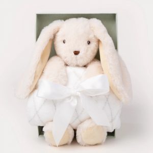 瑞典 Teddykompaniet Svea兔兔毯子禮盒