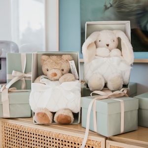 瑞典 Teddykompaniet Svea兔兔毯子禮盒