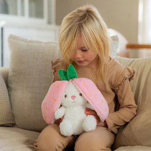 瑞典 Teddykompaniet 草莓兔兔